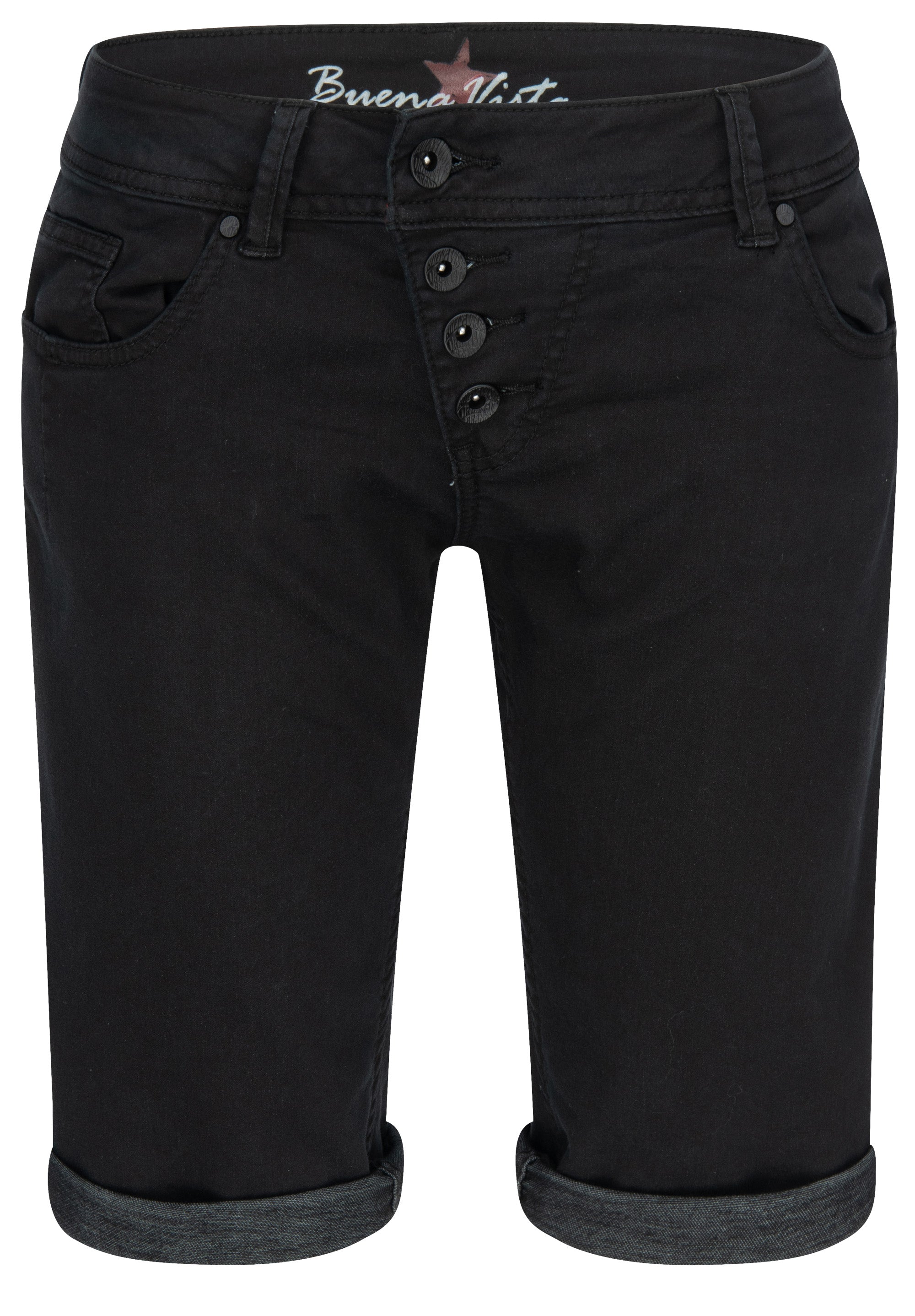 BUENA VISTA Malibu Shorts - Night Obsidian Black - 2103 J5025 SD108.014