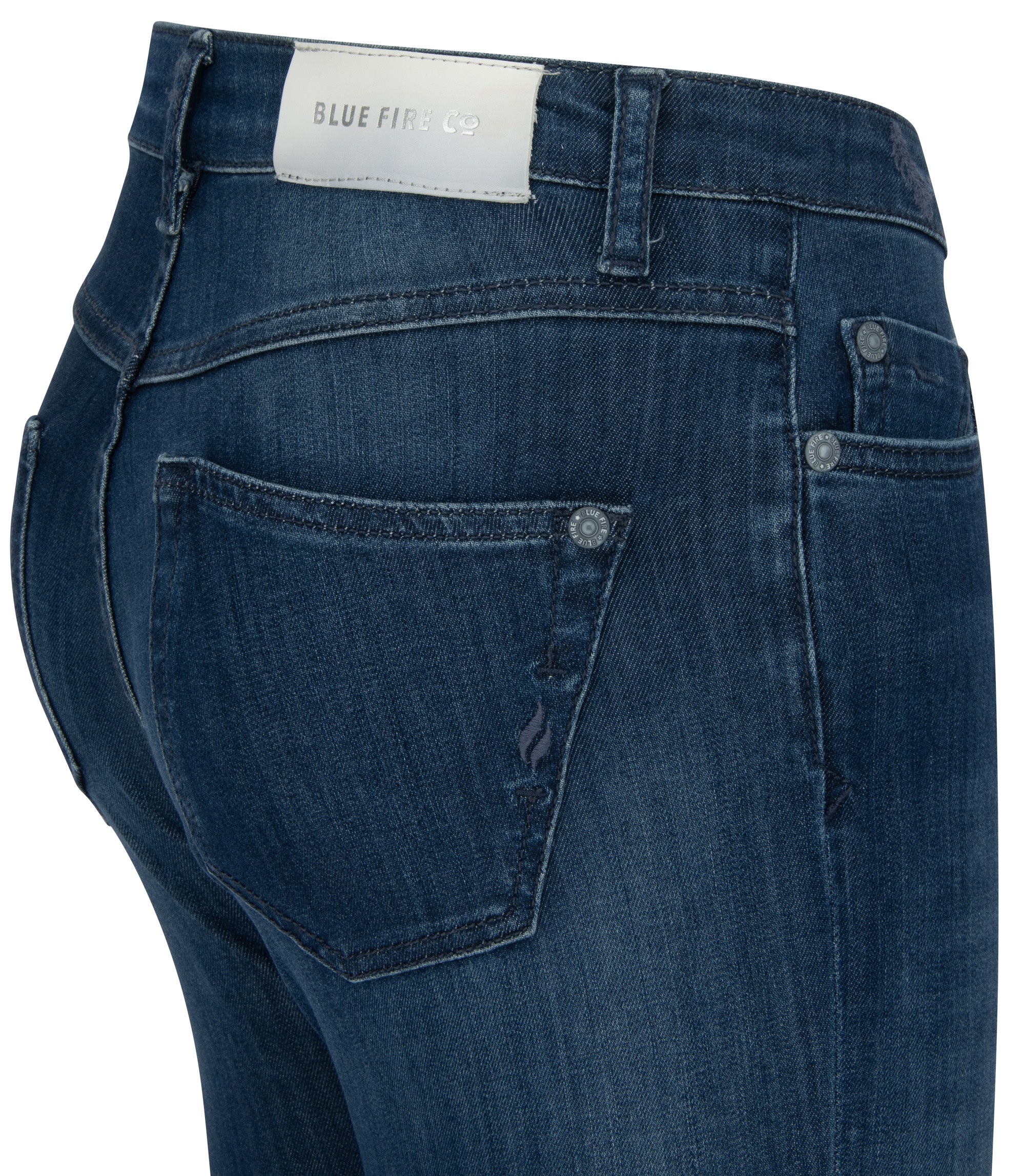 BLUE FIRE Lara Skinny Jeans - Midnight Worn Indigo - 1136.558 von Blue Fire