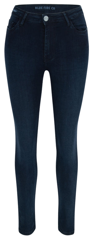 BLUE FIRE Lara Skinny Jeans - Midnight Ember Blue - 1136.462