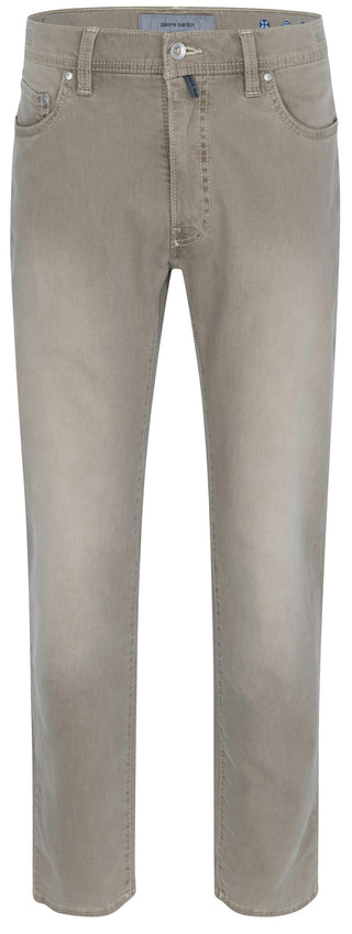PIERRE CARDIN Lyon Tapered Jeans - Sandstone Grey - 34510 8061.8844