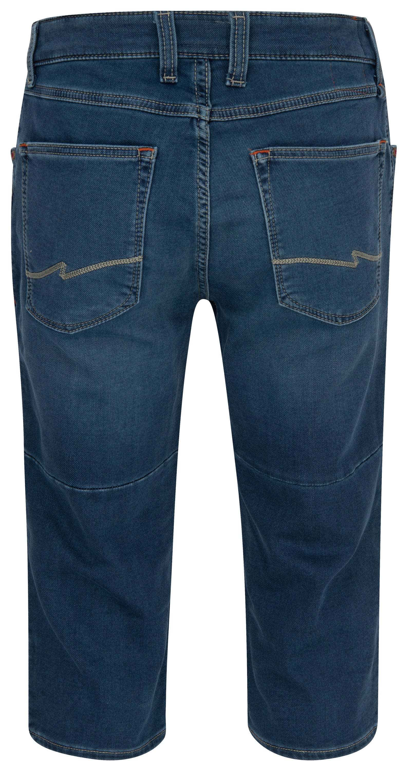 HATTRIC Worker Capri Jeans - Stonewashed Atlantic Blue - 696015 7712.45