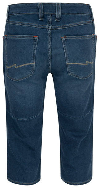 HATTRIC Worker Capri Jeans - Stonewashed Atlantic Blue - 696015 7712.45