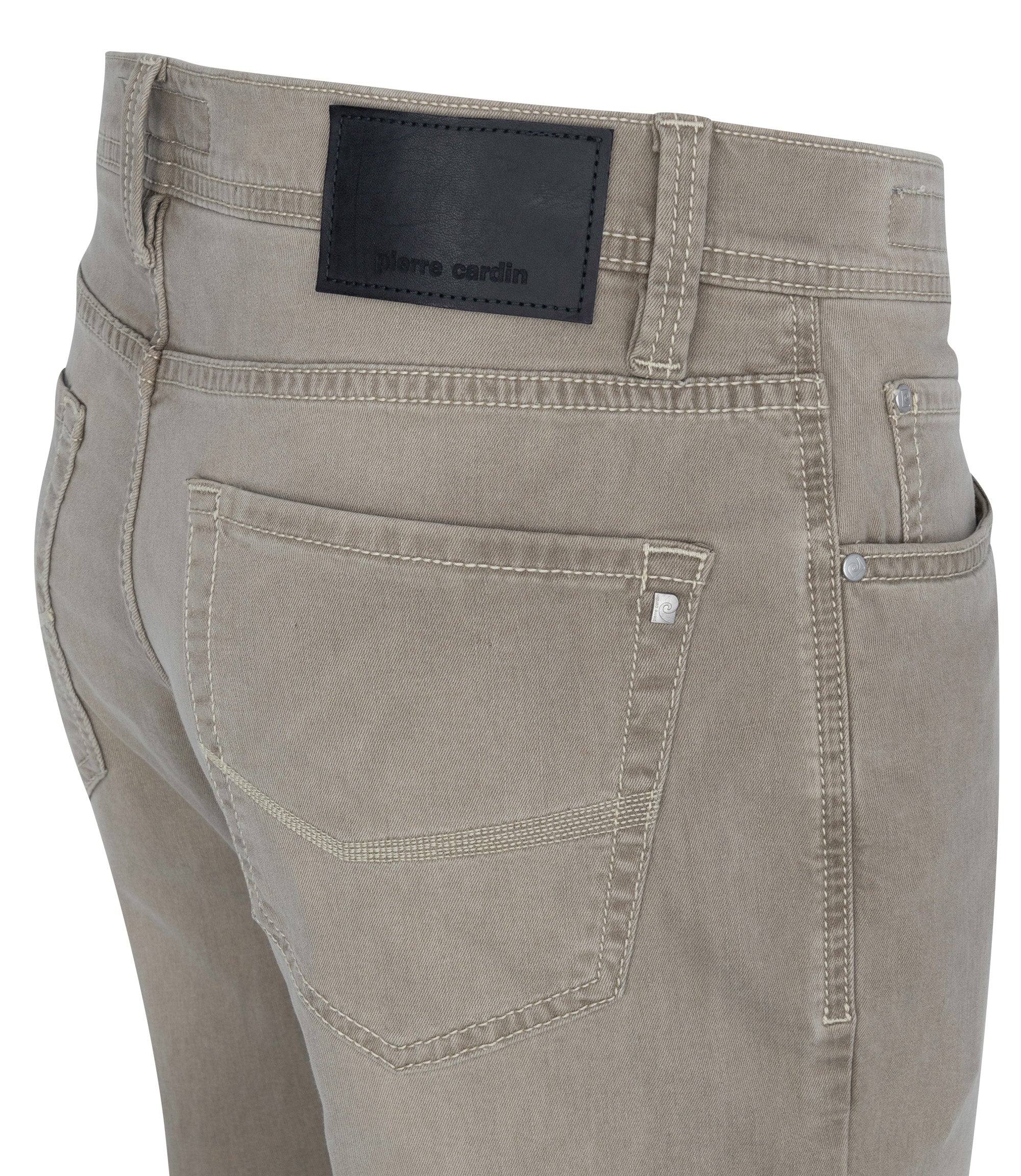 PIERRE CARDIN Lyon Tapered Jeans - Sandstone Grey - 34510 8061.8844 von Pierre Cardin