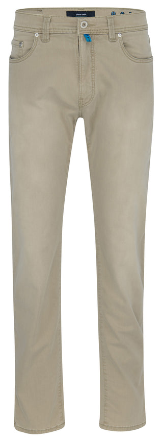 PIERRE CARDIN Lyon Tapered Jeans - Sand Dusk Beige - 34510 8026.8854