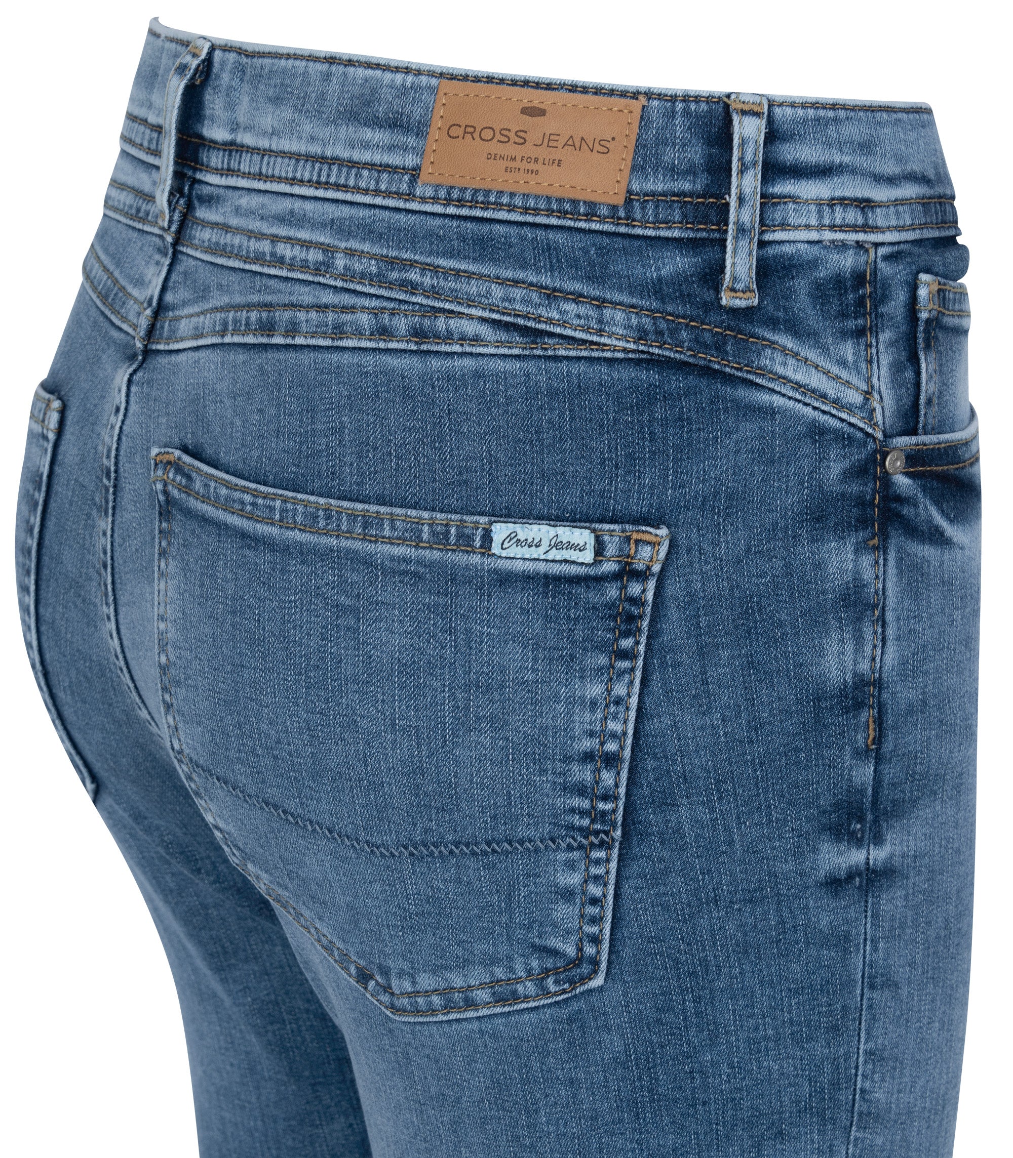 CROSS JEANS Judy Five Pocket - Faded Denim Sky - P429-141 von Cross Jeans