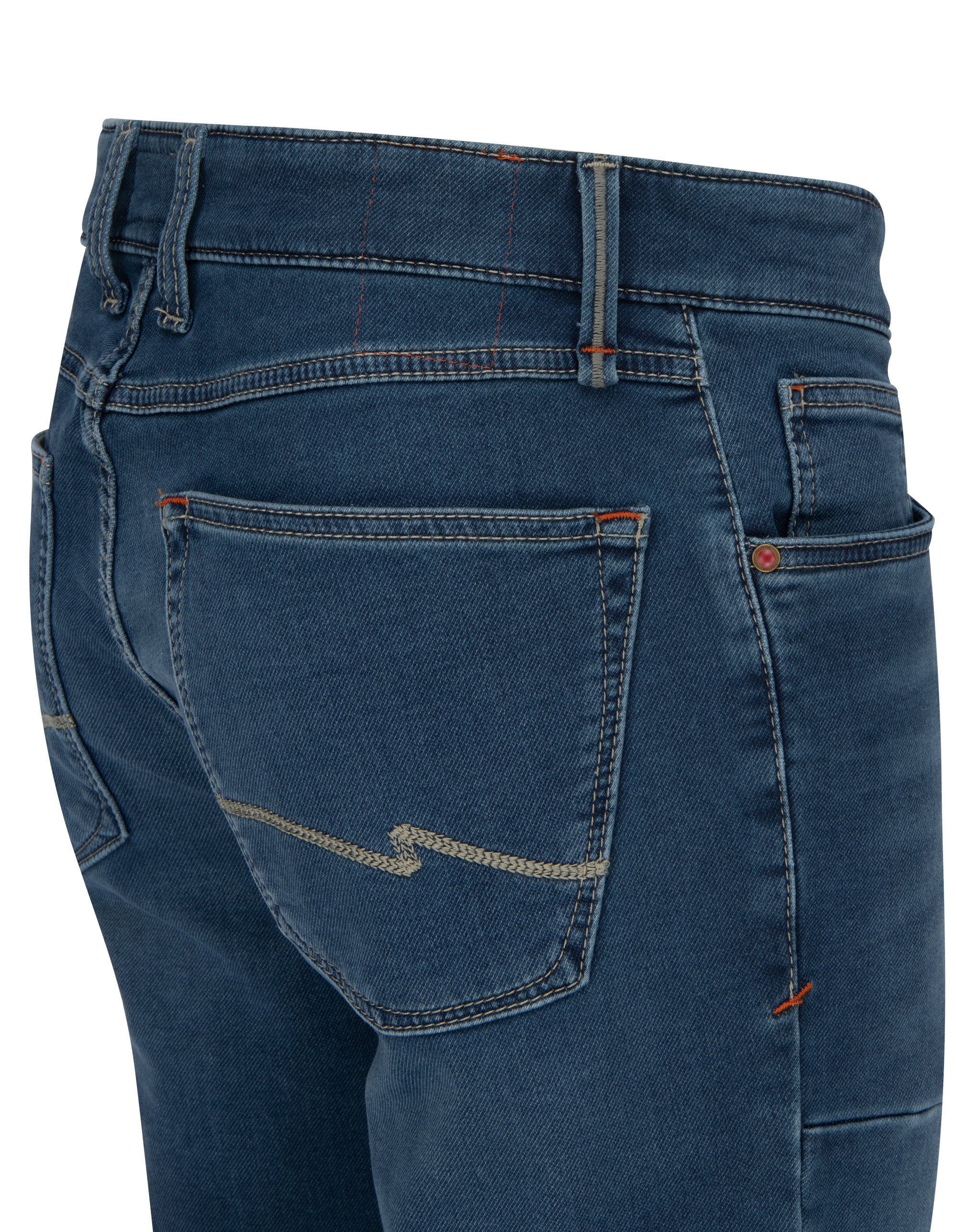 HATTRIC Worker Capri Jeans - Stonewashed Atlantic Blue - 696015 7712.45 von Hattric