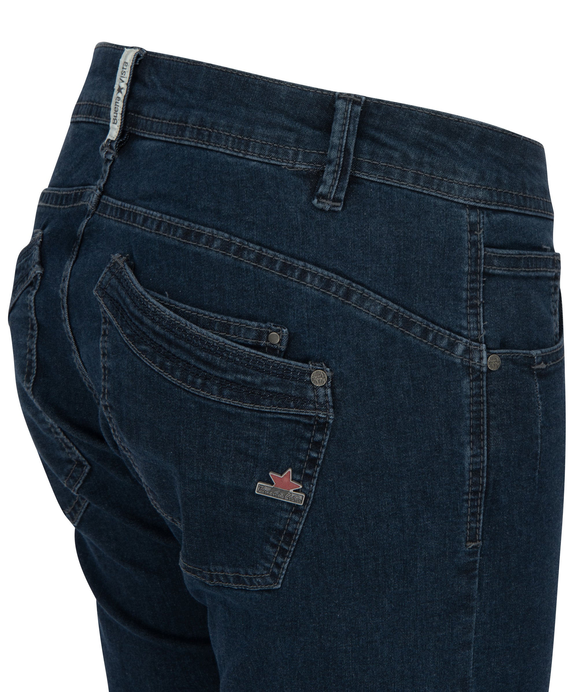 BUENA VISTA MALIBU SHORT raw blue 2104 J5025 212.1933 - Stretch denim von Buena Vista