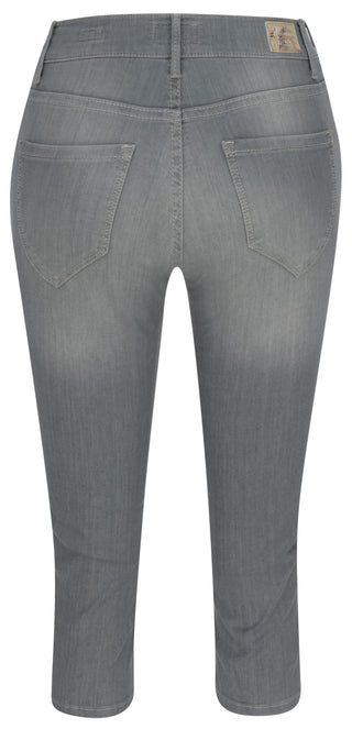 PIONEER Katy Capri Jeanshose - Stormwashed Ash Grey - 3530 4023.9847