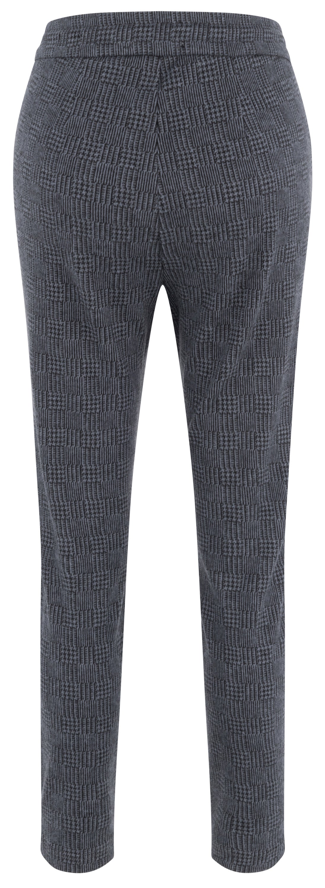 MAC EASY Jogpants - Slate Grid Charcoal - 2770-00-0114-079K