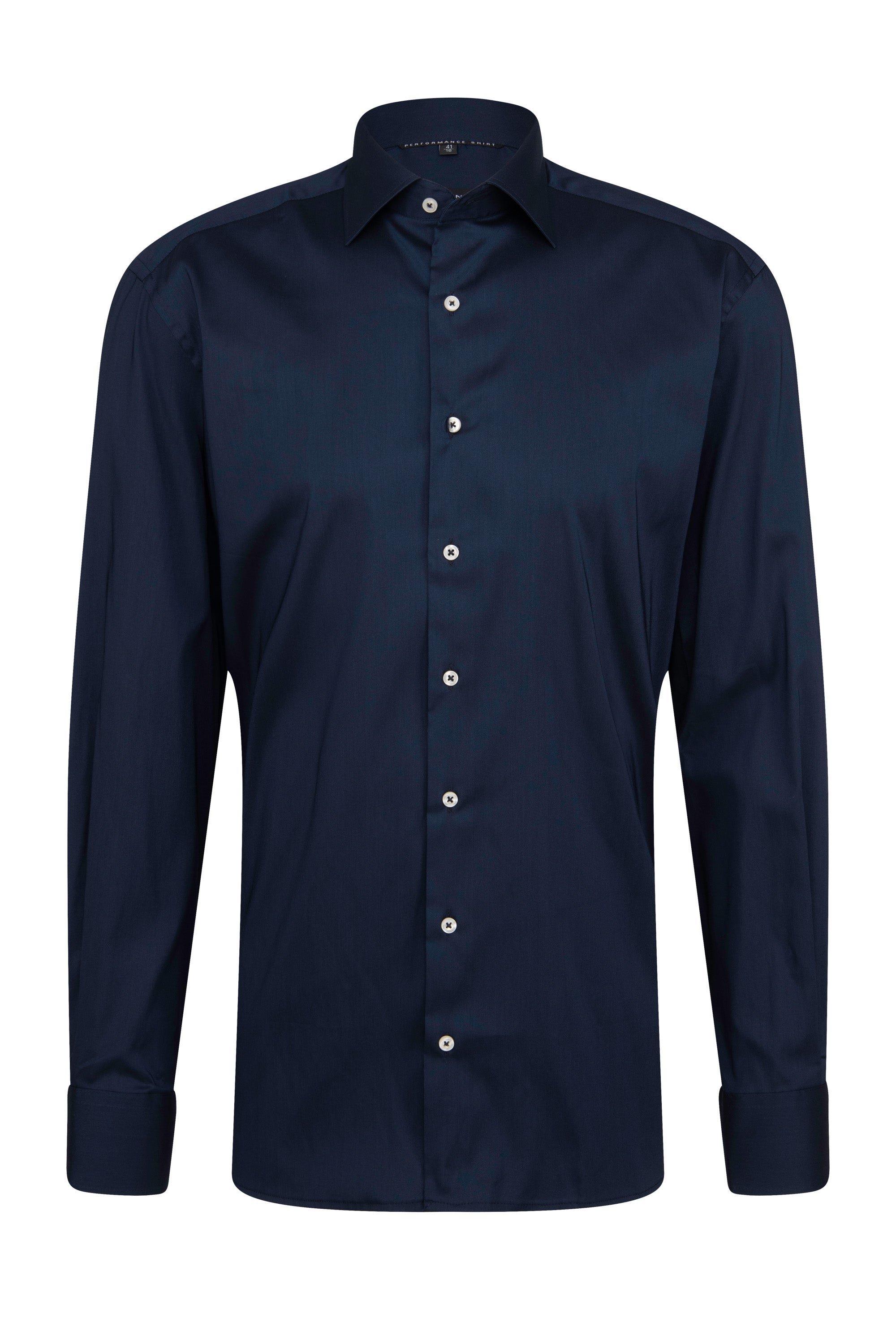 ETERNA COMFORT FIT Performance Shirt Langarm Hemd - Midnight Navy - 3377-19-E17K