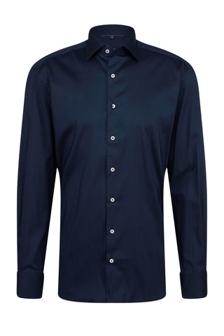 ETERNA COMFORT FIT Performance Shirt Langarm Hemd - Midnight Navy - 3377-19-E17K