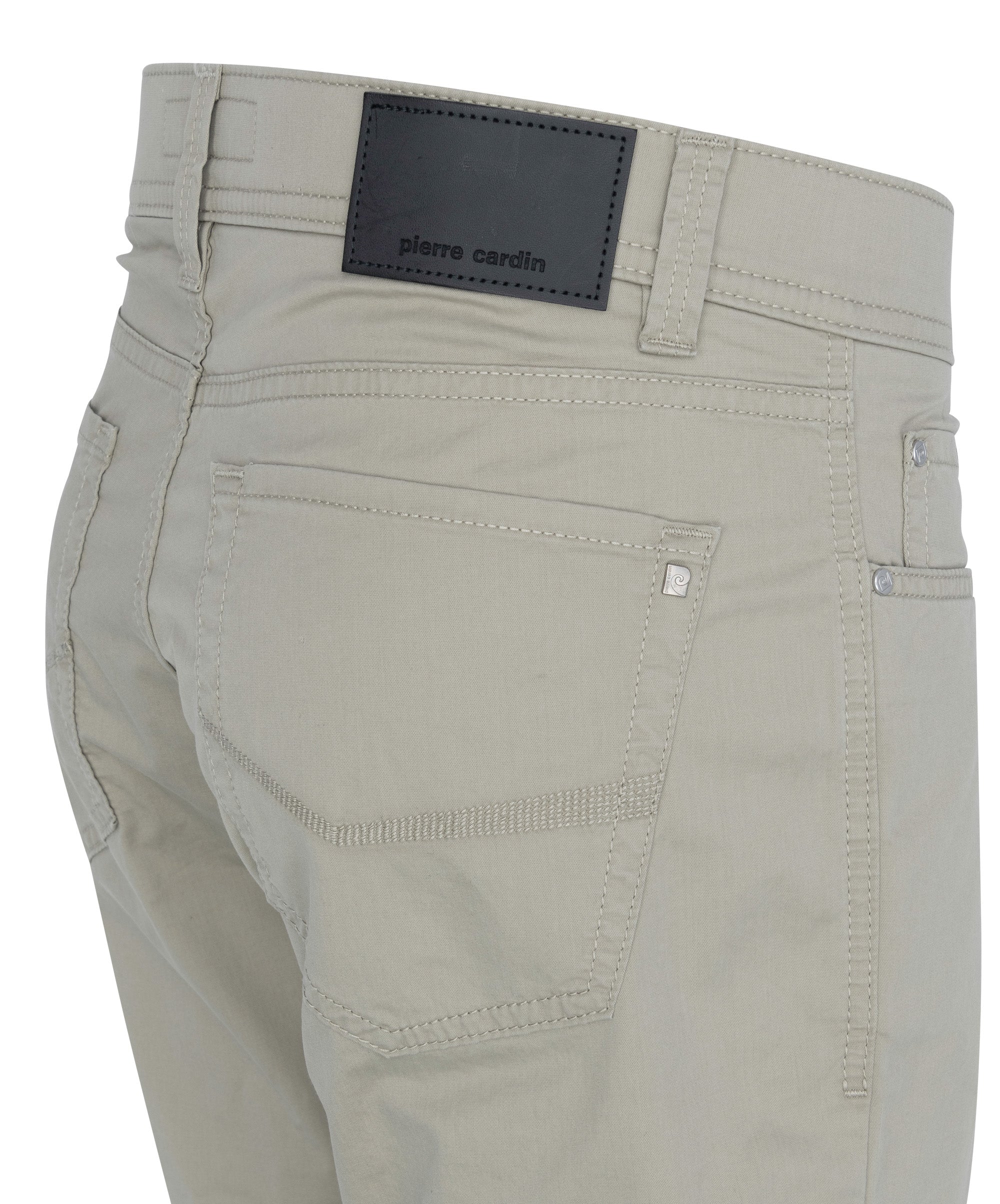 PIERRE CARDIN LYON TAPERED twill - Linen Sand Haze - 34540 4023.1105 von Pierre Cardin