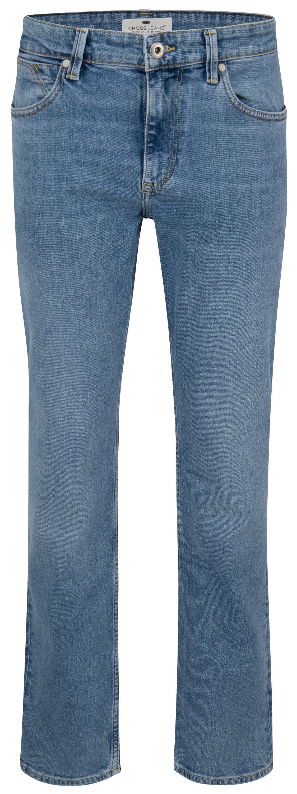CROSS JEANS DYLAN Jeans - Stonewash Harbor Blue - E195-128