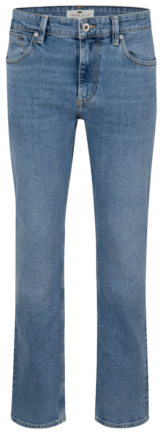 CROSS JEANS DYLAN Jeans - Stonewash Harbor Blue - E195-128