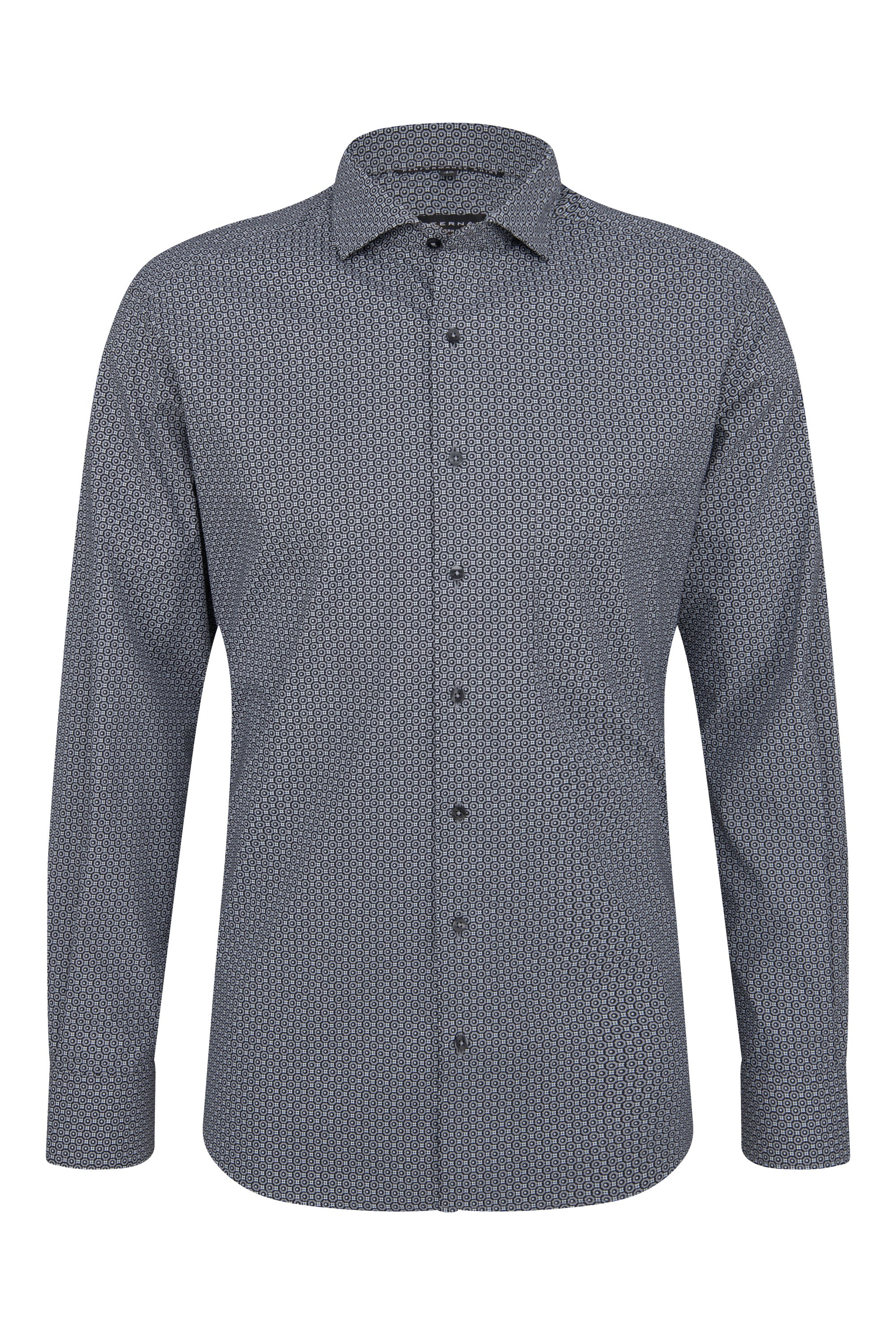 ETERNA MODERN FIT Performance Shirt - Night Ripple Grey - 4011-39-X18V