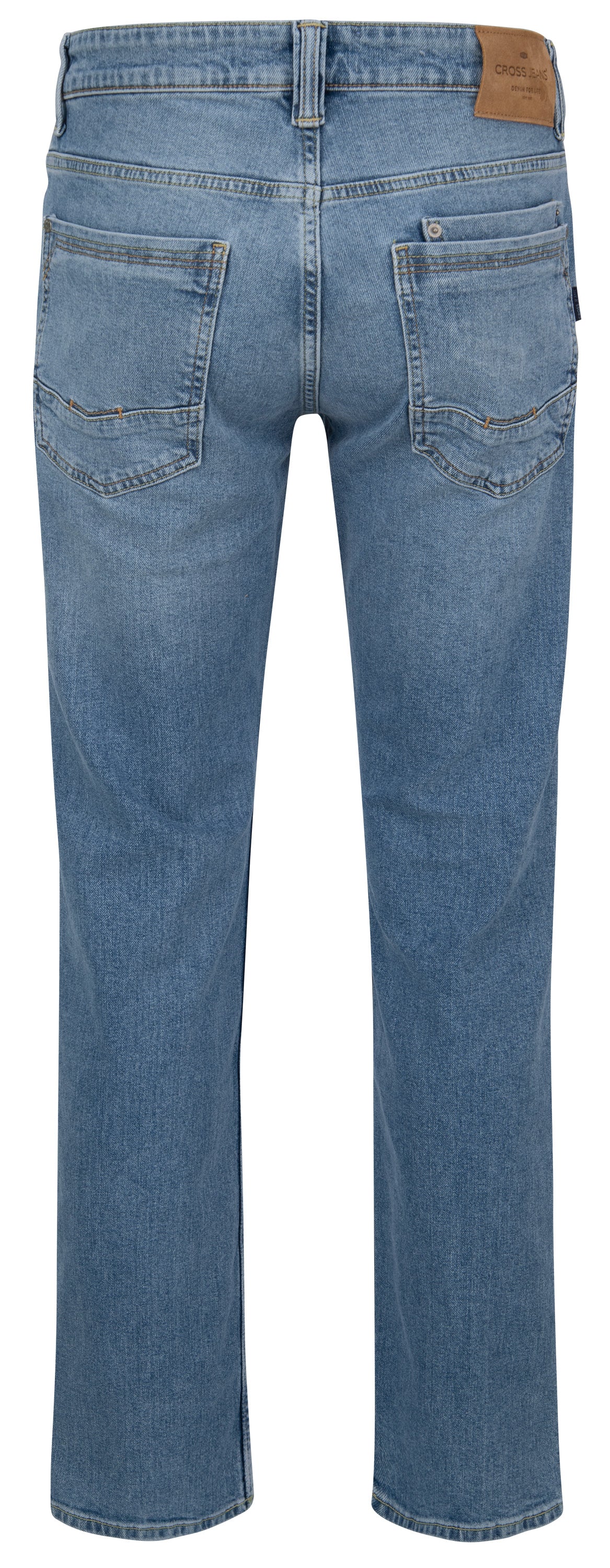 CROSS JEANS DYLAN Jeans - Stonewash Harbor Blue - E195-128