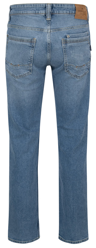 CROSS JEANS DYLAN Jeans - Stonewash Harbor Blue - E195-128