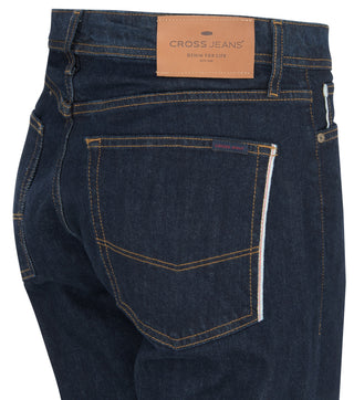 CROSS JEANS Jaden Five Pocket - Midnight Indigo Blue - F164-017