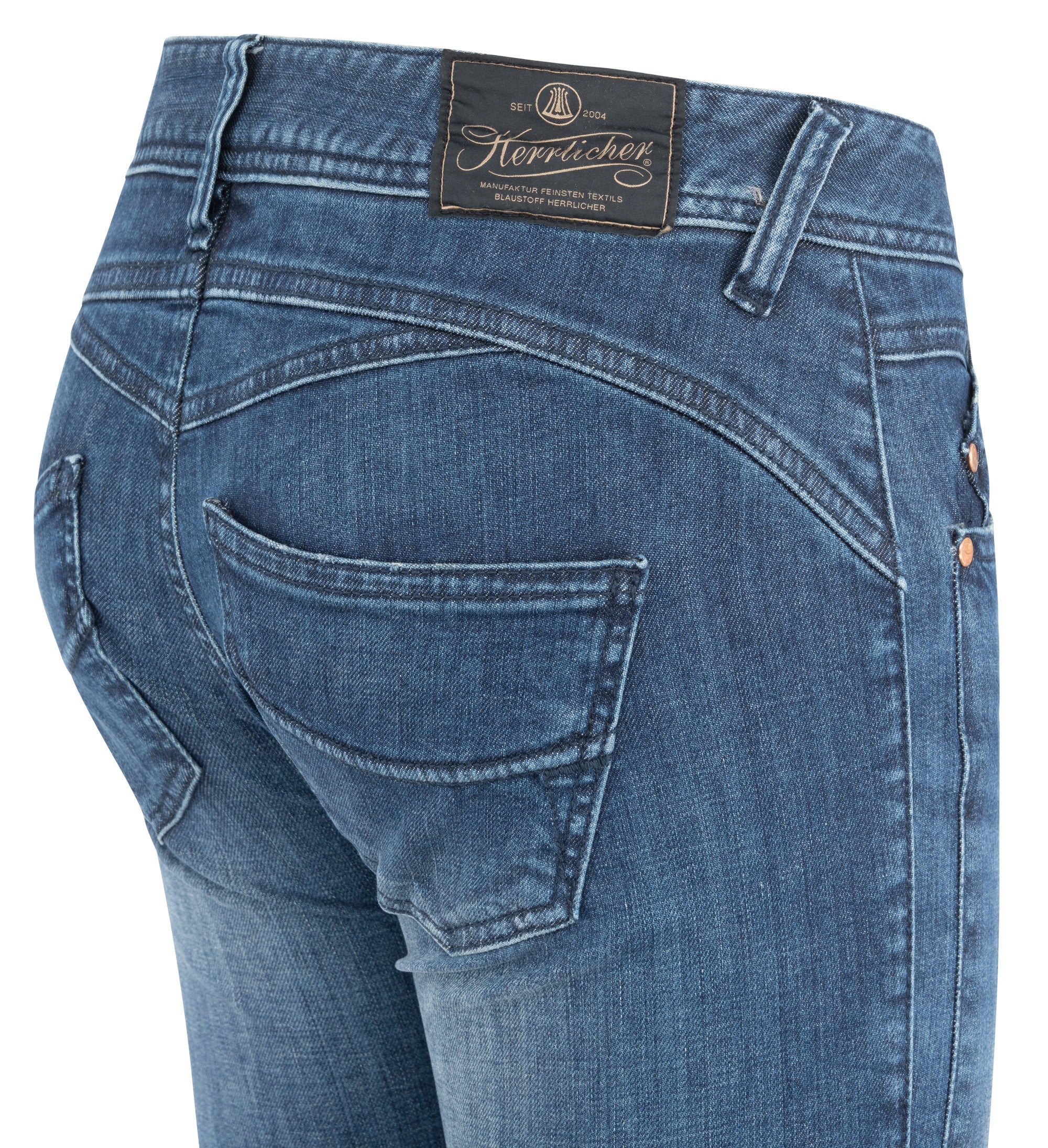 HERRLICHER GILA SLIM Organic Denim - Faded Harbor Blue - 5606-OD100-603 von Herrlicher