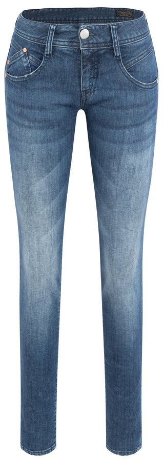 HERRLICHER GILA SLIM Organic Denim - Faded Harbor Blue - 5606-OD100-603