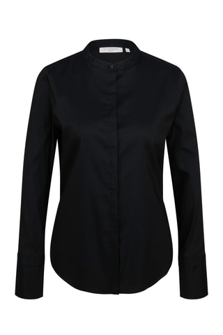 ETERNA FITTED Performance Shirt Langarm Bluse - Midnight Onyx - 5377-39-DF01