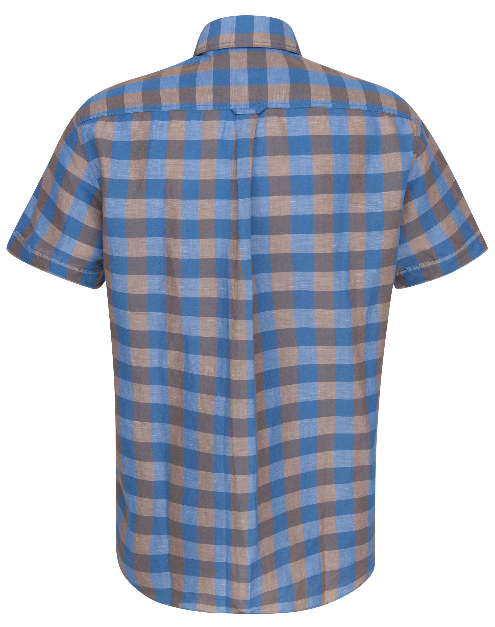ETERNA REGULAR FIT UPCYCLING SHIRT - Meadowstone Blue - 2453-14-WS9B