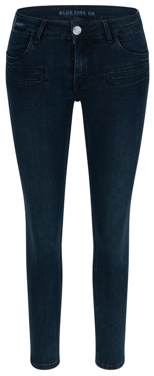 BLUE FIRE Alicia Skinny Jeans - Midnight Ember Blue - 1044.462
