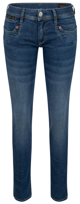 HERRLICHER PIPER Slim Organic Denim - Stormy Ocean Blue - 5650-OD133-893