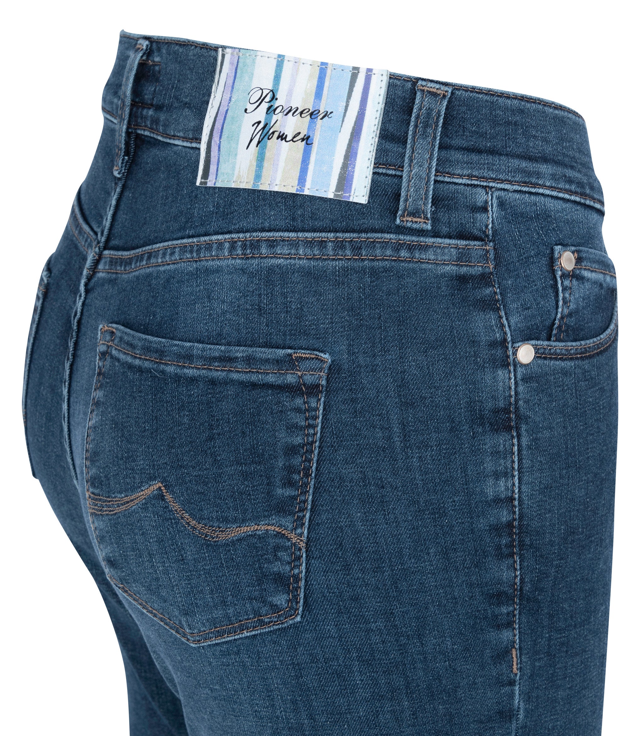PIONEER Katy Five Pocket - Deep Denim Wash - 3011 4045.6822 von Pioneer