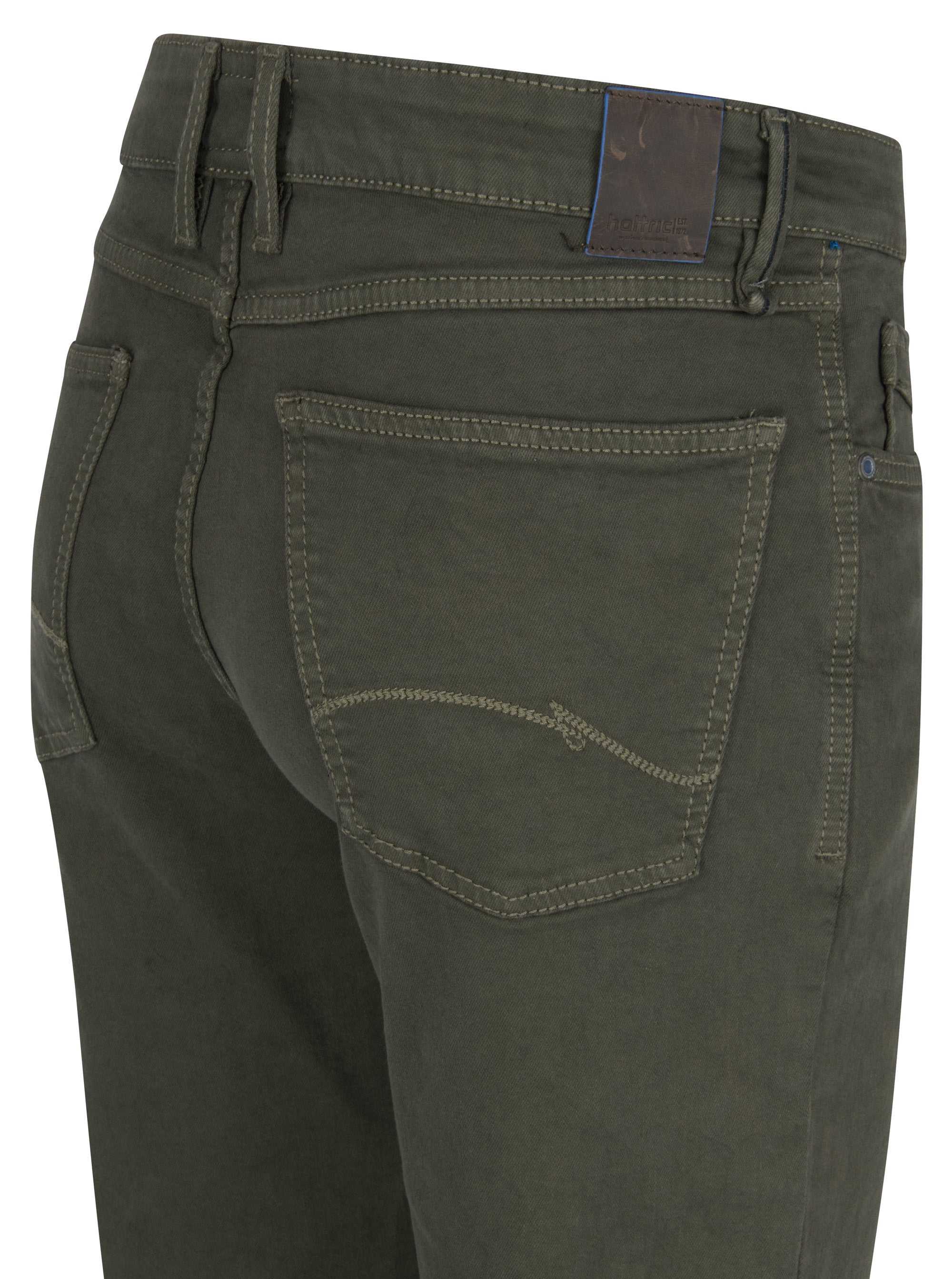 HATTRIC HUNTER - Dark Olive Stretch - 688465 6350.31 von Hattric