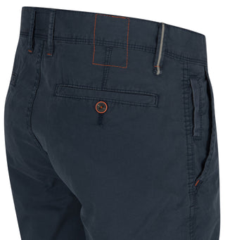 HATTRIC Bermuda Chino - Midnight Navy Stitch - 697530 5Q89.43