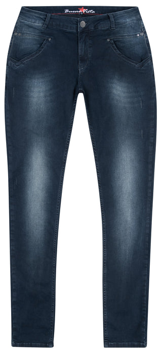 BUENA VISTA ANNA C bleu foncé 2210 B5799 403.5519 - Denim stretch