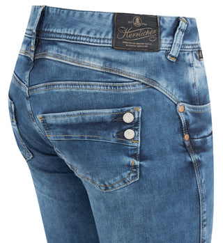 HERRLICHER PIPER Slim Reused Denim - Harbor Blue Wash - 5650-RD100-893