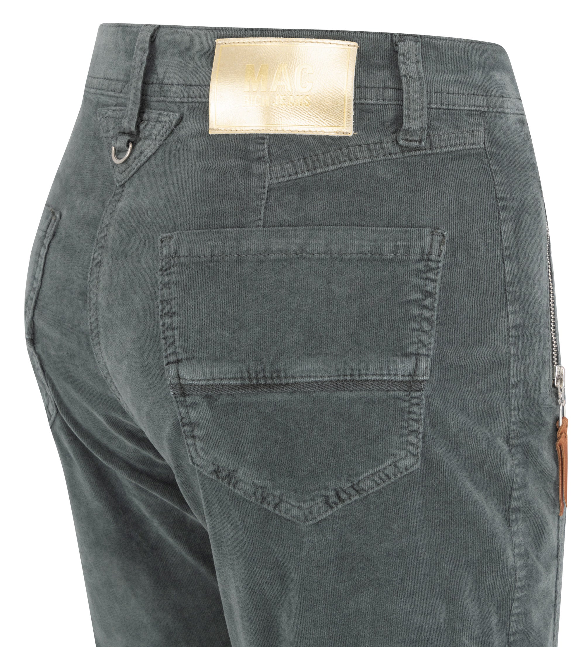 MAC Rich Cropped Hose - Driftwood Slate - 2309-01-0422-377V von MAC