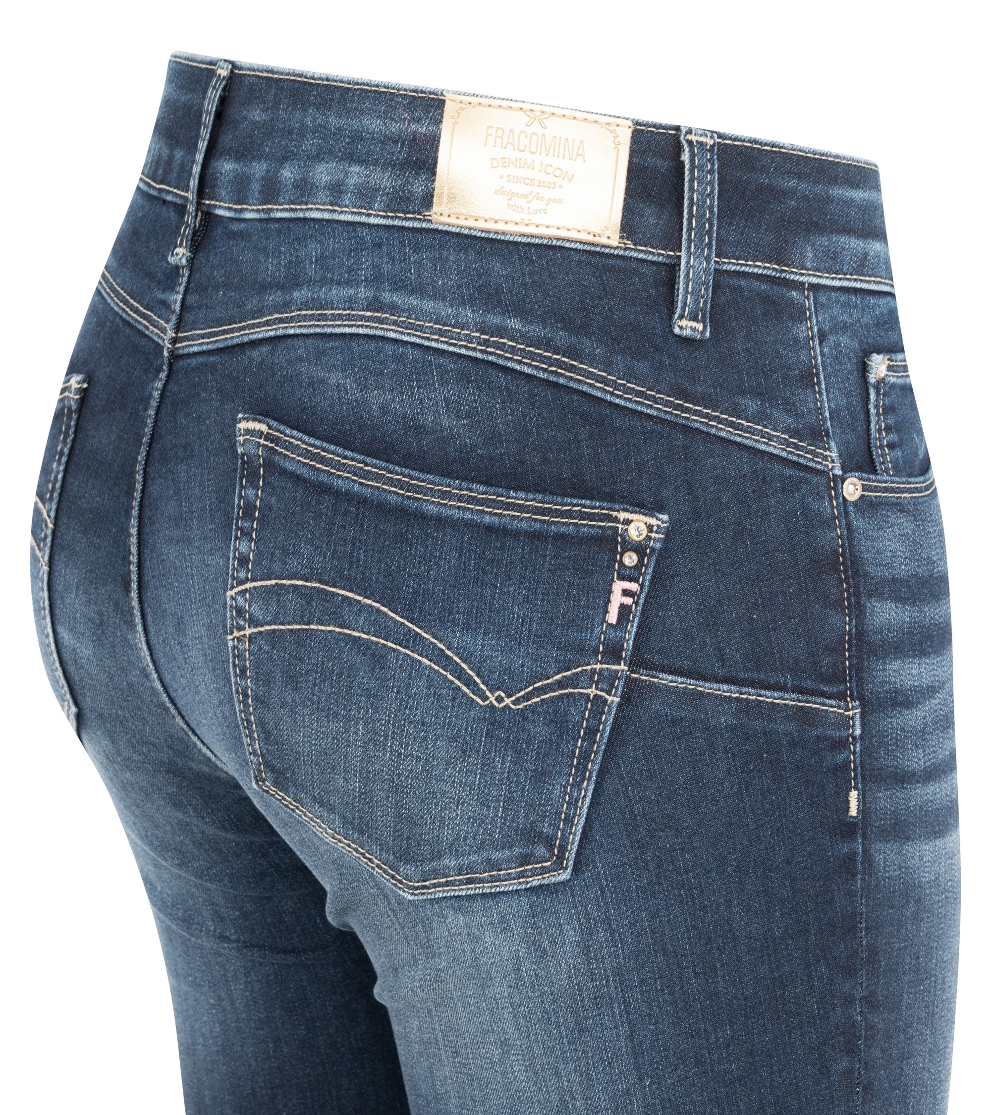FRACOMINA BELLA Five Pocket - Indigo Drift - null