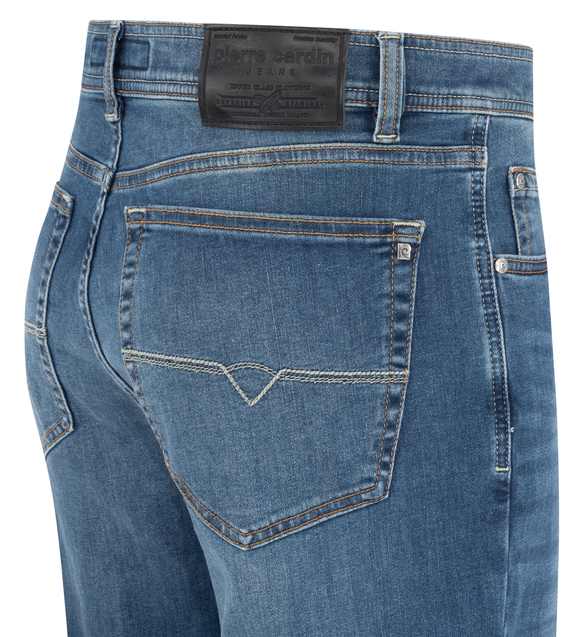 PIERRE CARDIN DIJON Jeans - Electric Indigo Stone - 32310 7004.6812 von Pierre Cardin