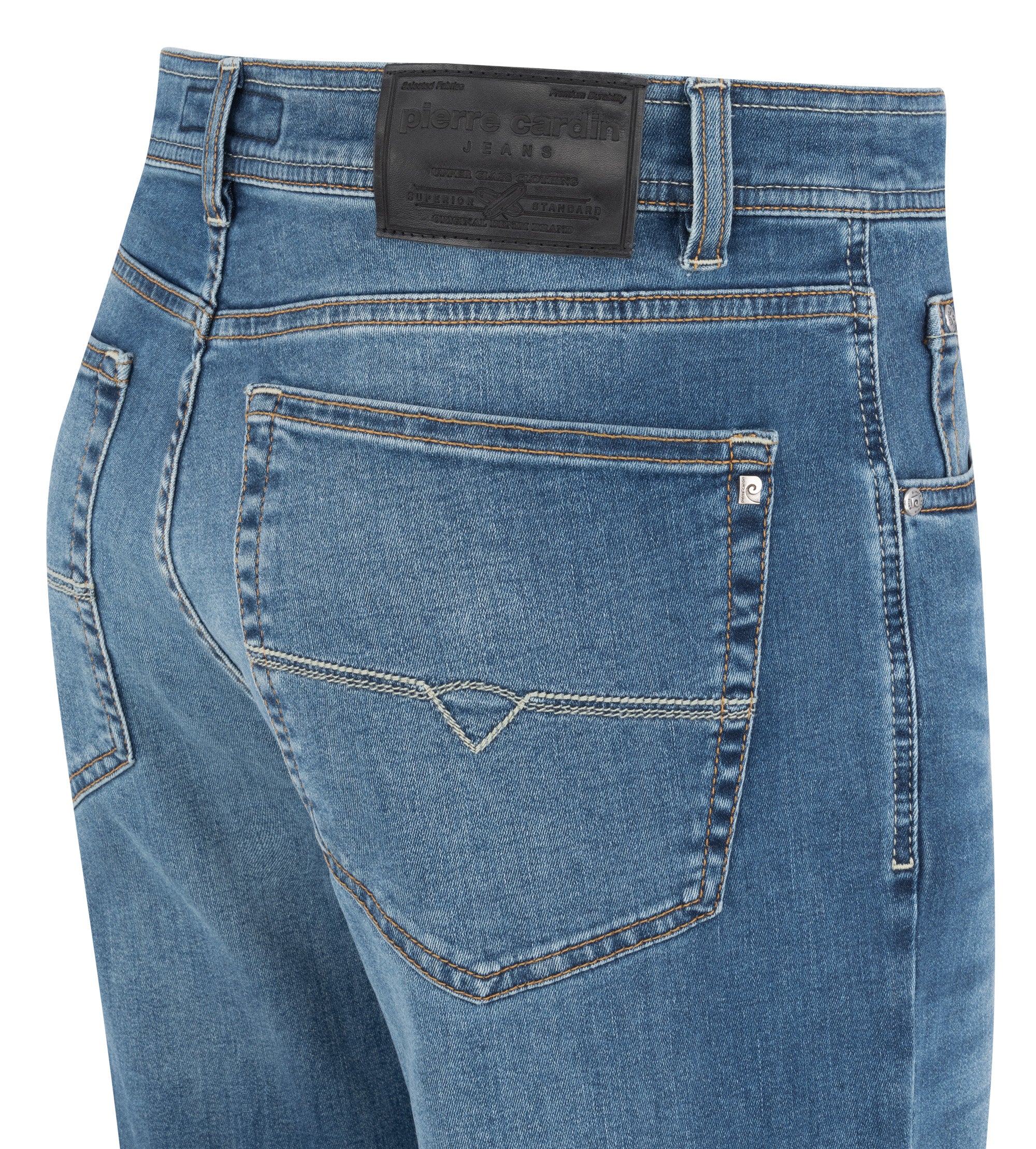 PIERRE CARDIN DIJON Jeans - Faded Denim Sky - 32310 7004.6822 von Pierre Cardin