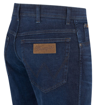 WRANGLER Texas Slim Five Pocket - Deep Atlantic Indigo - W12SCS24O