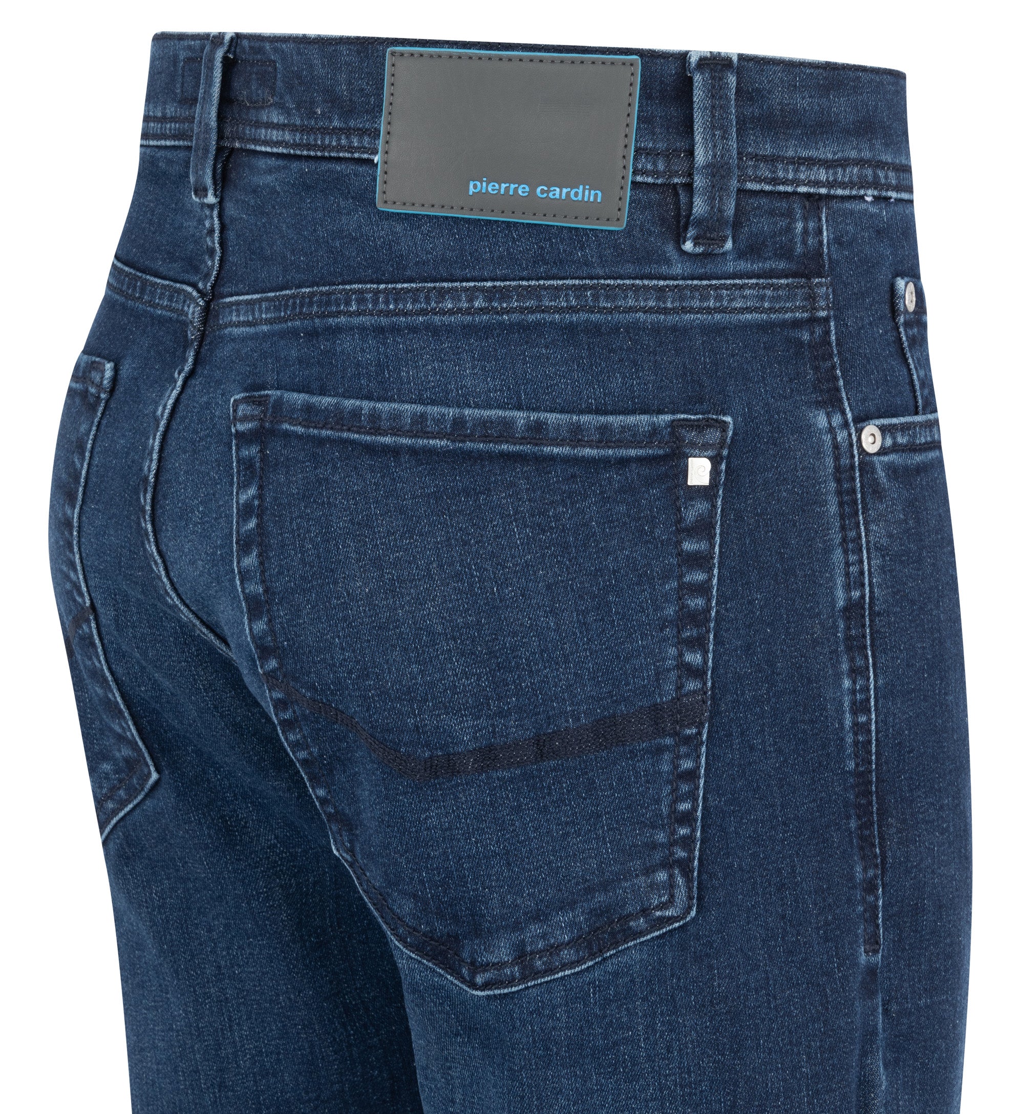 PIERRE CARDIN Lyon Tapered-Jeans - Deep Indigo Wash - 34510 8048.6810 von Pierre Cardin