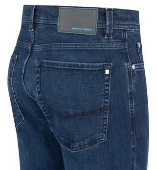 PIERRE CARDIN Lyon Tapered-Jeans - Deep Indigo Wash - 34510 8048.6810