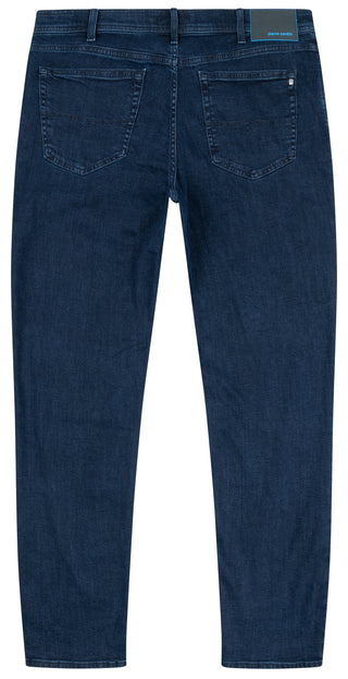 PIERRE CARDIN DIJON Five-Pocket Jeans - Midnight Stonewash Blue - 38800 7724.6811