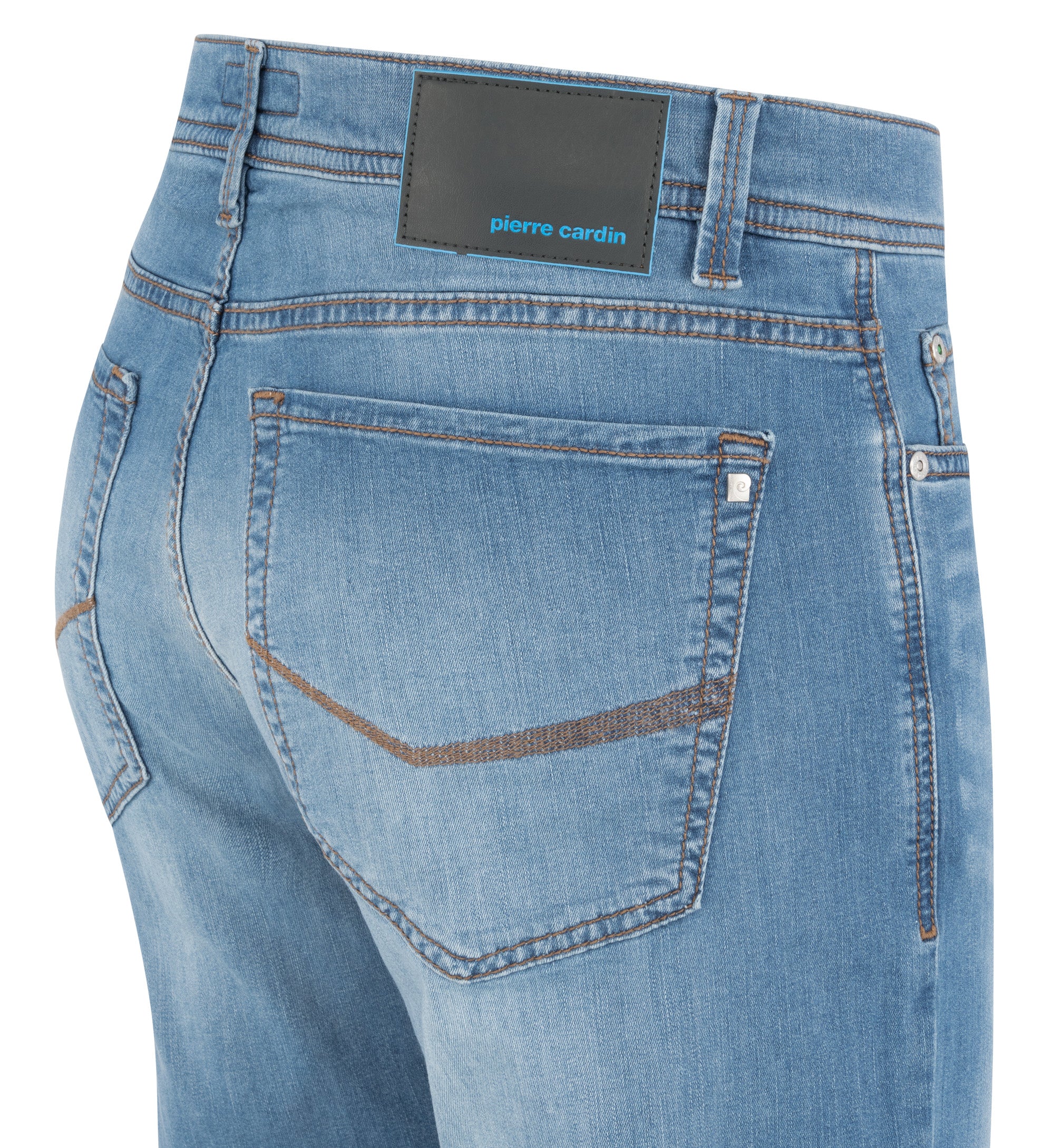 PIERRE CARDIN LYON TAPERED - Washed Horizon Blue - 34510 8020.6835 von Pierre Cardin