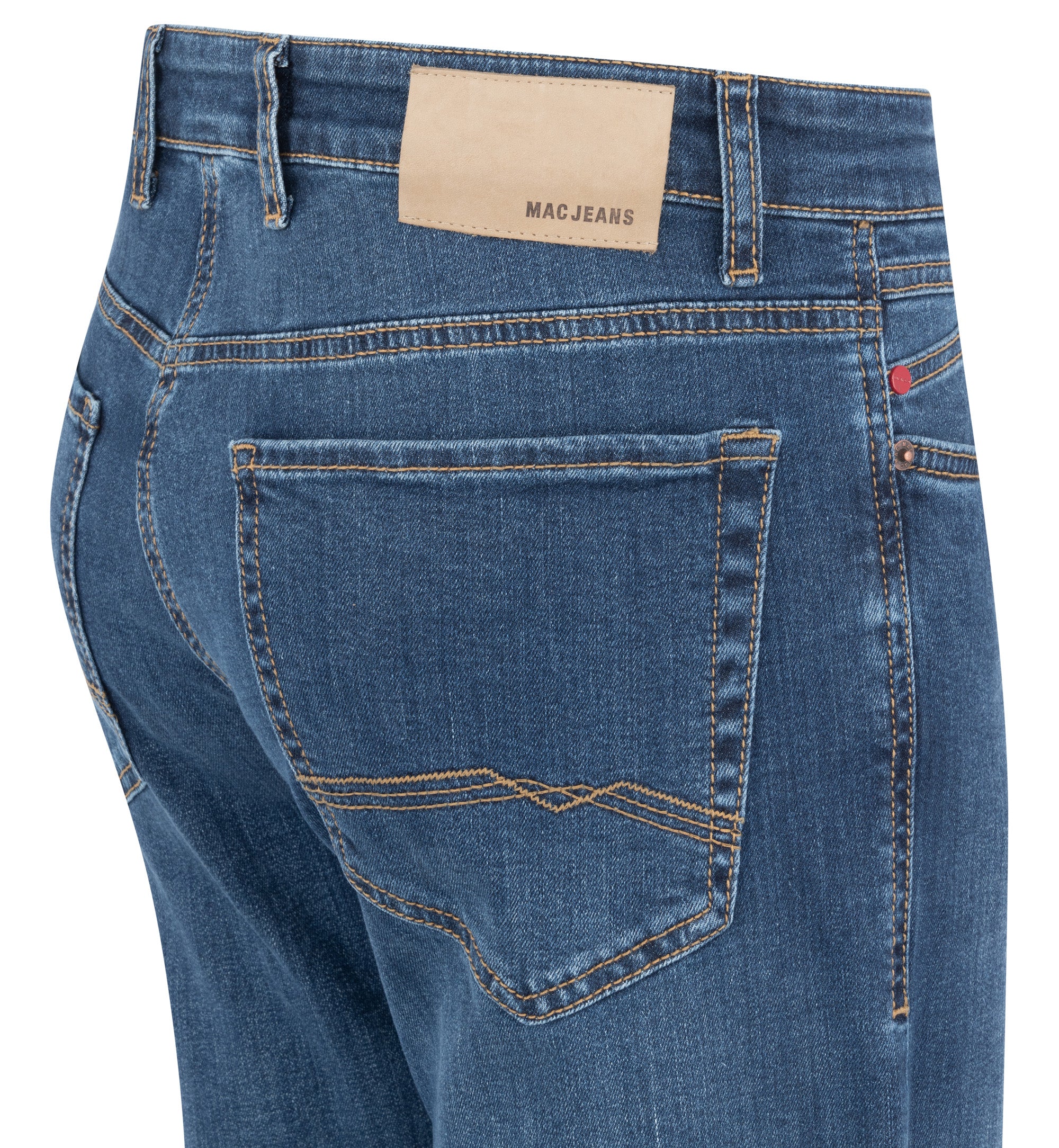 MAC BEN Straight Jeans - Midnight Harbour Blue - 0390-00-0978-H549 von MAC