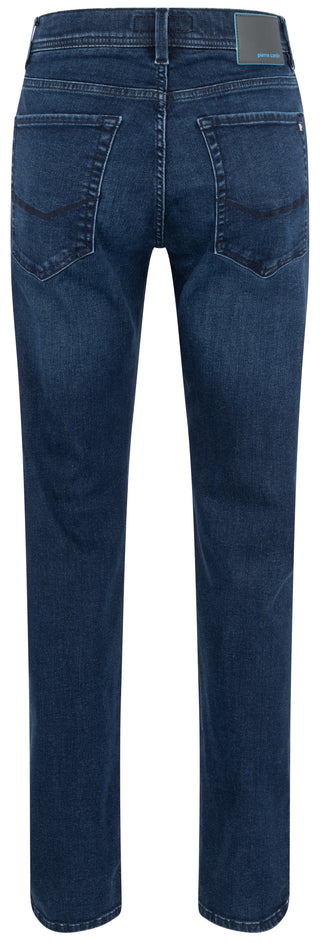 PIERRE CARDIN Lyon Tapered-Jeans - Deep Indigo Wash - 34510 8048.6810