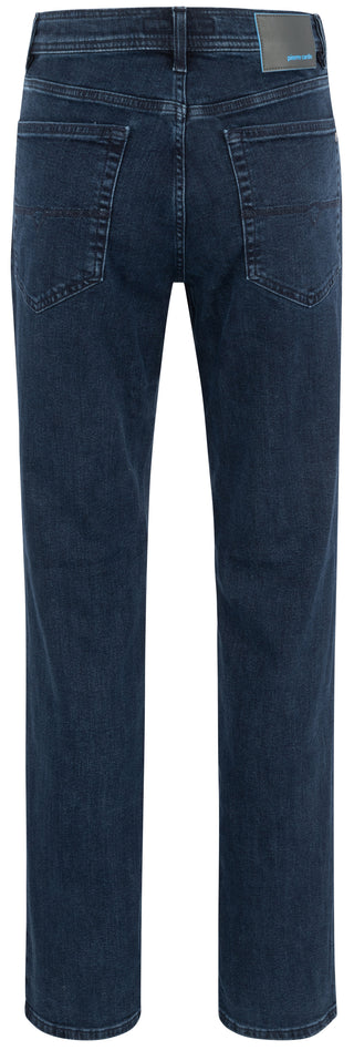 PIERRE CARDIN DIJON Five-Pocket-Jeans - Midnight Stonewash Blue - 32310 7724.6811