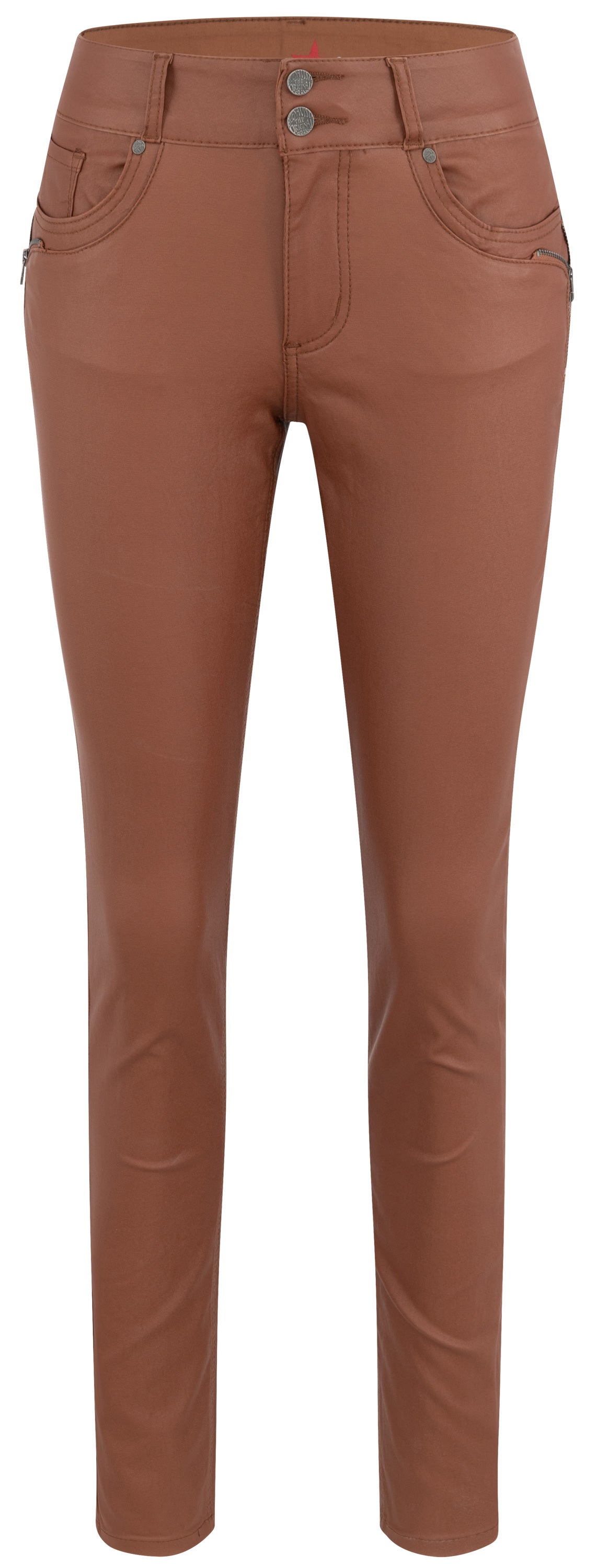 BUENA VISTA TUMMYLESS-Z Five Pocket - Amber Saddle Brown - 2209 B5735 9184.4765
