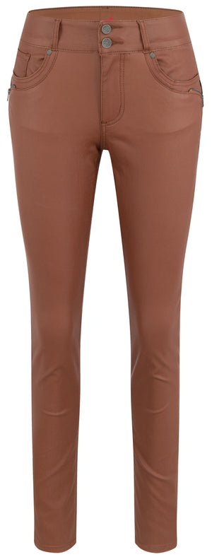 BUENA VISTA TUMMYLESS-Z Five Pocket - Amber Saddle Brown - 2209 B5735 9184.4765