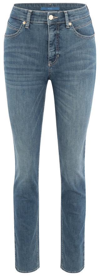 MAC MELANIE Straight Five-Pocket - Faded Denim Horizon - 5040-90-0380-D823