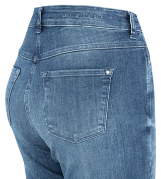 MAC DREAM SKINNY - Washed Denim Ocean - 5457-90-0358-D660