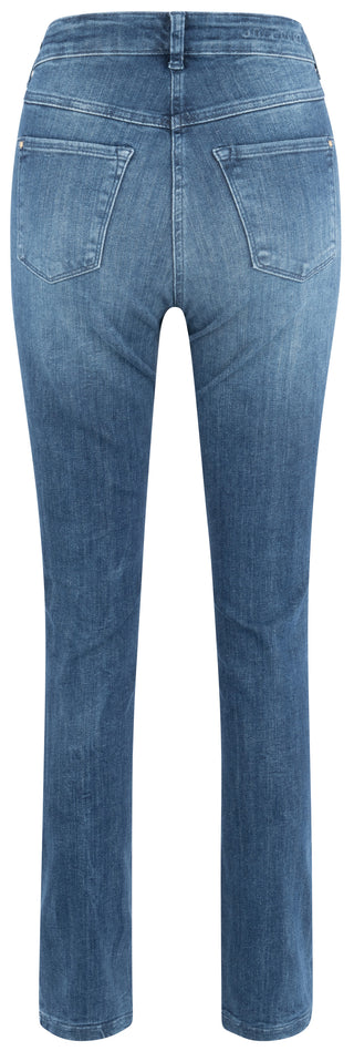 MAC DREAM SKINNY - Washed Denim Ocean - 5457-90-0358-D660